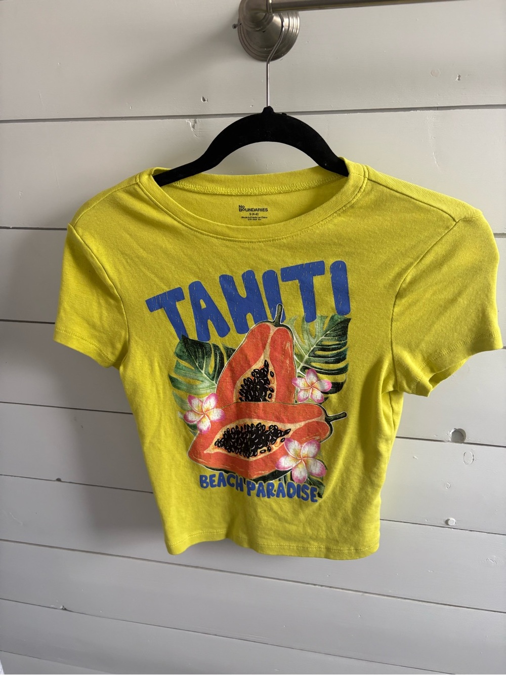 Tahiti Beach Paradise Graphic Baby Tee